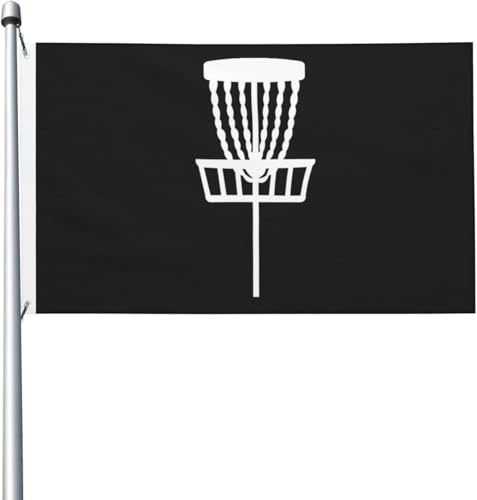 Disc Golf Korb Flagge 3x5 FT Helle Flaggen Disc Golf Korb Flagge 3x5 FT Helle Flaggen von GQWJKSZ