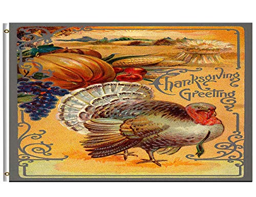 90 x 150 cm, dekoratives Banner für den Außenbereich, große Gartenflagge, Thanksgiving-Kürbis-Ernte, Herbst, lustige Flagge, lebendige Farben, Polyester-Yard-Flagge, saisonale 90 x 150 cm, dekoratives Banner für den Außenbereich, große Gartenflagge, Thanksgiving-Kürbis-Ernte, Herbst, lustige Flagge, lebendige Farben, Polyester-Yard-Flagge, saisonale von GQWJKSZ