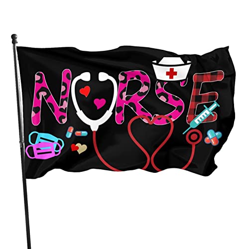 Flagge zum Tag der Krankenschwester, 3 x 5 Fuß, Banner, Poster, dekorativer Hintergrund, Wanddekoration aus Polyester, für Garten, Hof, Haus, Esszimmer und Außenbereich Flagge zum Tag der Krankenschwester, 3 x 5 Fuß, Banner, Poster, dekorativer Hintergrund, Wanddekoration aus Polyester, für Garten, Hof, Haus, Esszimmer und Außenbereich von GQWJKSZ