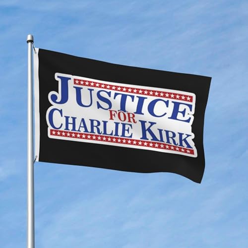 Justice For Charlie Kirk Home Flagge 4 x 6 Fuß für Veranda Outdoor Indoor Hinterhof Rasen Hängende Dekoration Hof Flagge Banner Schild Justice For Charlie Kirk Home Flagge 4 x 6 Fuß für Veranda Outdoor Indoor Hinterhof Rasen Hängende Dekoration Hof Flagge Banner Schild von GQWJKSZ