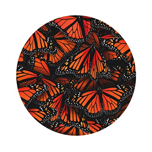 Lederuntersetzer mit Monarch-Schmetterlings-Print, 4er-Set, Kaffee-Tee-Untersetzer, Vier Formen zur Auswahl Lederuntersetzer mit Monarch-Schmetterlings-Print, 4er-Set, Kaffee-Tee-Untersetzer, Vier Formen zur Auswahl von GQWJKSZ