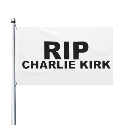RIP Charlie Kirk Home Flagge 3x5 Ft Für Veranda Outdoor Indoor Hinterhof Rasen Hängende Dekor Hof Flagge Banner Zeichen RIP Charlie Kirk Home Flagge 3x5 Ft Für Veranda Outdoor Indoor Hinterhof Rasen Hängende Dekor Hof Flagge Banner Zeichen von GQWJKSZ