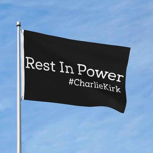 Rest In Power Charlie Kirk Home Flagge 2x3 Ft Für Veranda Outdoor Indoor Hinterhof Rasen Hängende Dekor Hof Flagge Banner Zeichen Rest In Power Charlie Kirk Home Flagge 2x3 Ft Für Veranda Outdoor Indoor Hinterhof Rasen Hängende Dekor Hof Flagge Banner Zeichen von GQWJKSZ