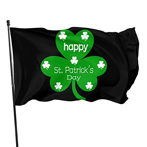 St. Patrick'S Day Flagge 3x5 Ft Banner Poster Dekorativer Hintergrund Wanddekor Polyester Gilt für Garten Hof Haus Dindoor Outdoor St. Patrick'S Day Flagge 3x5 Ft Banner Poster Dekorativer Hintergrund Wanddekor Polyester Gilt für Garten Hof Haus Dindoor Outdoor von GQWJKSZ