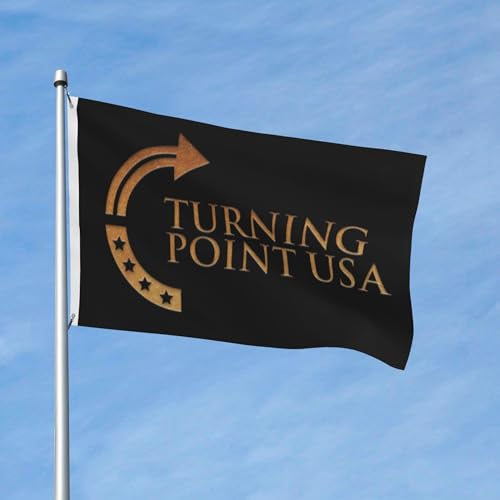 Turning Point USA Gold Home Flagge 2x3 Ft Für Veranda Outdoor Indoor Hinterhof Rasen Hängende Dekor Hof Flagge Banner Zeichen von GQWJKSZ