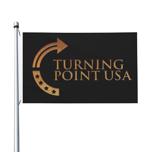 Turning Point USA Gold Home Flagge 3x5 Ft Für Veranda Outdoor Indoor Hinterhof Rasen Hängende Dekor Hof Flagge Banner Zeichen von GQWJKSZ