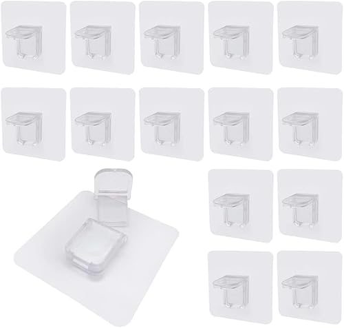 20 Stück Regalbodenträger Selbstklebend ohne Bohren Schrankboden Halter Regalbrett Bodenträge für Kleiderschrank Regalbretter Einlegeboden 20 Stück Regalbodenträger Selbstklebend ohne Bohren Schrankboden Halter Regalbrett Bodenträge für Kleiderschrank Regalbretter Einlegeboden von GQunit