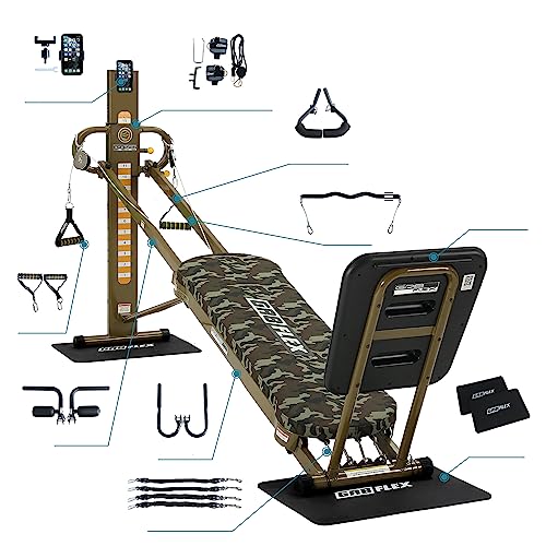 gr8flex Total Luxus Gym Ihr Zuhause Stil – Military XL Modell von GR8FLEX