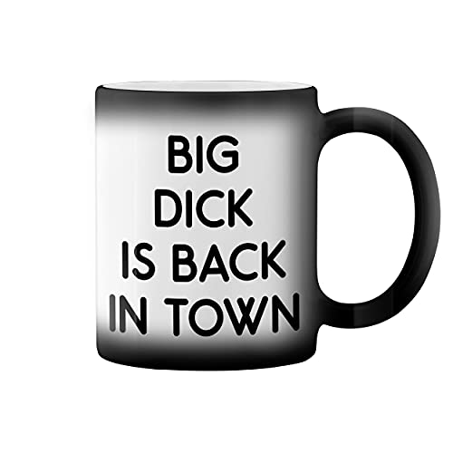 Big Dick I Back In Town Black Magic Tasse Mug von GR8Shop