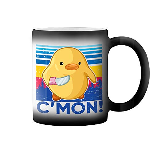Duck With Knife C Mon Vintage Black Magic Tasse Mug Duck With Knife C Mon Vintage Black Magic Tasse Mug von GR8Shop