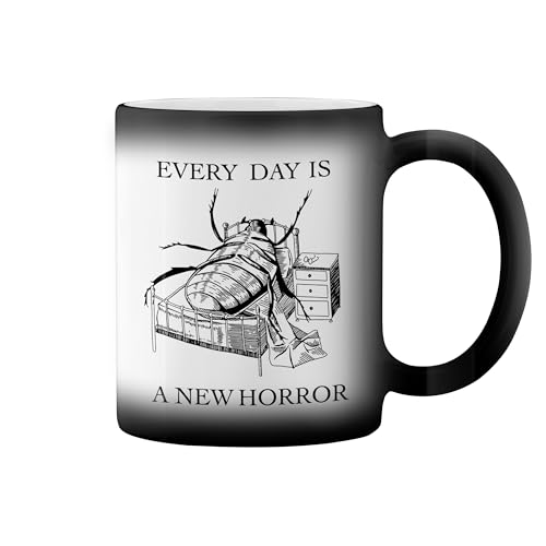Every Day Is A New Horror Existentialism Franz Kafka The Metamorphosis Fun Lustige Trend Black Magic Tasse Mug Every Day Is A New Horror Existentialism Franz Kafka The Metamorphosis Fun Lustige Trend Black Magic Tasse Mug von GR8Shop