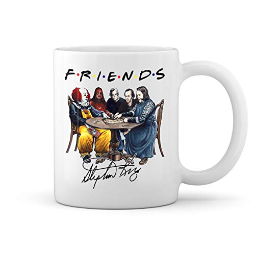 Friends horror movies by stephen king Weiße Tasse Mug von GR8Shop