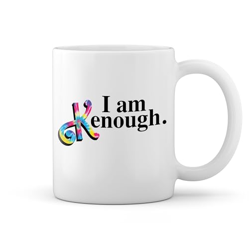 I am Kenough Fun Trend Meme New Trend Fun Lustig Weiße Tasse Mug von GR8Shop