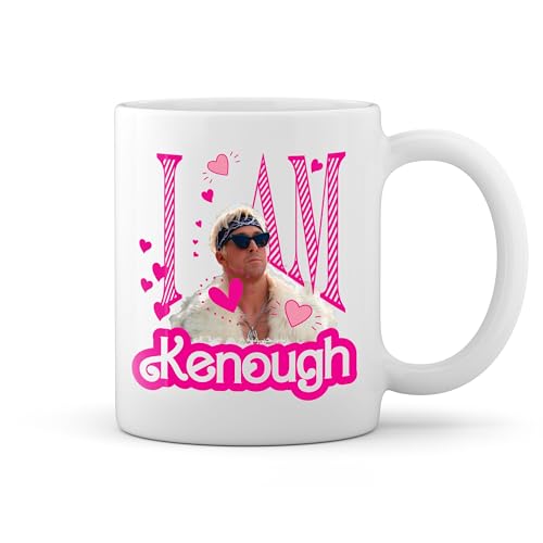 I am Kenough New Trend Fun Lustig Weiße Tasse Mug von GR8Shop