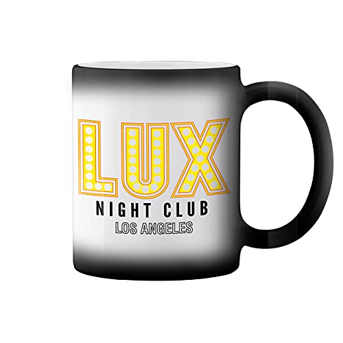 Lux Night Club Gold Lucifer Morningstar Black Magic Tasse Mug von GR8Shop