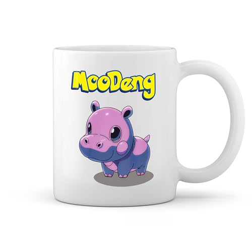 Moo Deng Hupo Anime Stylekawaii Lovers Weiße Tasse Mug von GR8Shop
