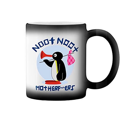 Noot Noot Penguin Mother pingu Black Magic Tasse Mug von GR8Shop