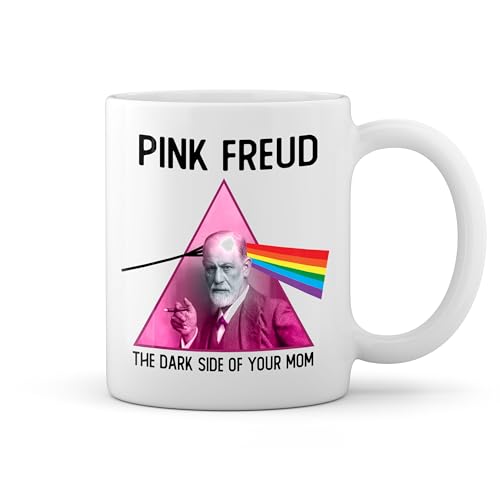Pink Freud The Dark Side Of Your Mom Fun Lustige Trend Weiße Tasse Mug Pink Freud The Dark Side Of Your Mom Fun Lustige Trend Weiße Tasse Mug von GR8Shop