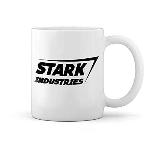 Stark Industries Iron Man Avenger Weiße Tasse Mug von GR8Shop