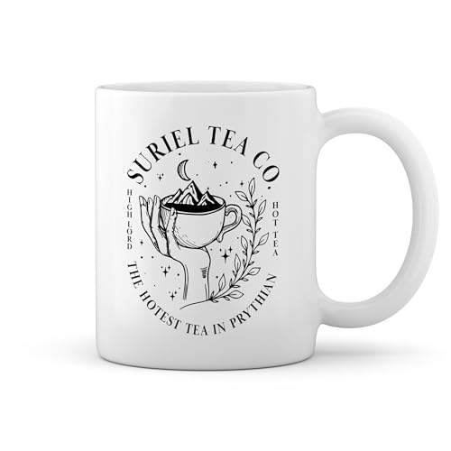 Suriel Tea Co Acotar Court Of Thorns And Roses Fun Lustige Trend Weiße Tasse Mug von GR8Shop