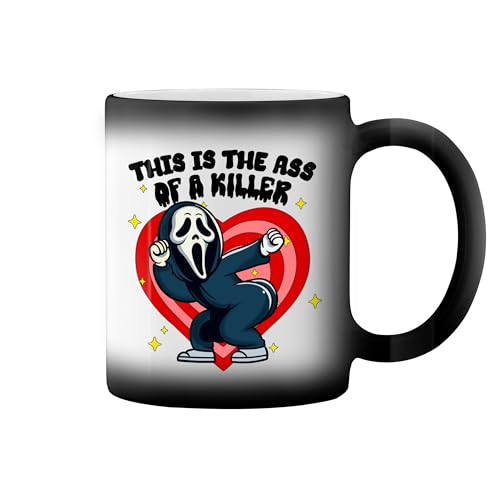 This Is The Ass Of A Killer Ghostface Black Magic Tasse Mug von GR8Shop