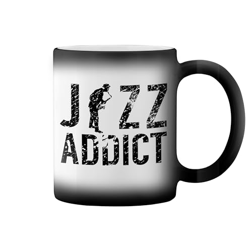 jazz addict saxophone Black Magic Tasse Mug von GR8Shop