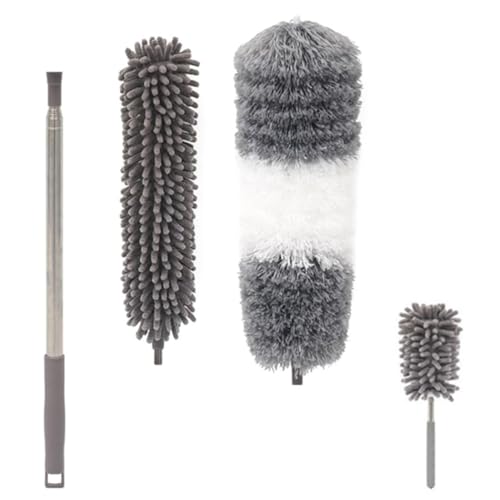 GRADENEVE 1 Satz Verstellbarer Teleskop Staubwedel mit Mikrofaser und Chenille Kopf für Effektive Staubentfernung Auto Wohnung und Schwer Erreichbaren Bereichen GRADENEVE 1 Satz Verstellbarer Teleskop Staubwedel mit Mikrofaser und Chenille Kopf für Effektive Staubentfernung Auto Wohnung und Schwer Erreichbaren Bereichen von GRADENEVE