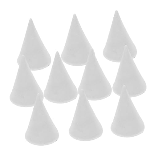 GRADENEVE 10 Stück Teiliges Keramische Hitzebeständige Töpferofen Stütznägel aus Aluminiumoxid Langlebig Kompakt für Brennofen und Keramik Töpferbedarf Geeignet von GRADENEVE