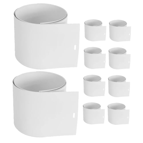 GRADENEVE 10 Stück Vertikale Jalousie Reparatur Lamellen Weiße Ersatzlamellen für Fensterjalousien Installieren PVC Material Passend für Verschiedene Jalousien GRADENEVE 10 Stück Vertikale Jalousie Reparatur Lamellen Weiße Ersatzlamellen für Fensterjalousien Installieren PVC Material Passend für Verschiedene Jalousien von GRADENEVE