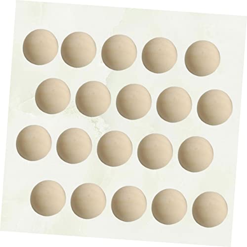 GRADENEVE 100 Stück Halbe Holzkugeln Mini Holz halbkugeln zum Basteln Glatt Stabil DIY Kunsthandwerk Zubehör für Mädchen Kreative Projekte GRADENEVE 100 Stück Halbe Holzkugeln Mini Holz halbkugeln zum Basteln Glatt Stabil DIY Kunsthandwerk Zubehör für Mädchen Kreative Projekte von GRADENEVE