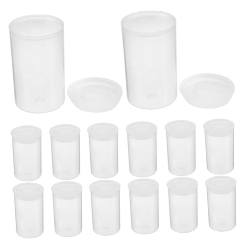 GRADENEVE 100 Stück Teiliges Transparente Aufbewahrungsdosen mit Dicht Schließendem Deckel Kleine Kunststoffbehälter für Reiseflüssigkeiten Kompakte Staubgeschützte Boxen zur Organisation GRADENEVE 100 Stück Teiliges Transparente Aufbewahrungsdosen mit Dicht Schließendem Deckel Kleine Kunststoffbehälter für Reiseflüssigkeiten Kompakte Staubgeschützte Boxen zur Organisation von GRADENEVE
