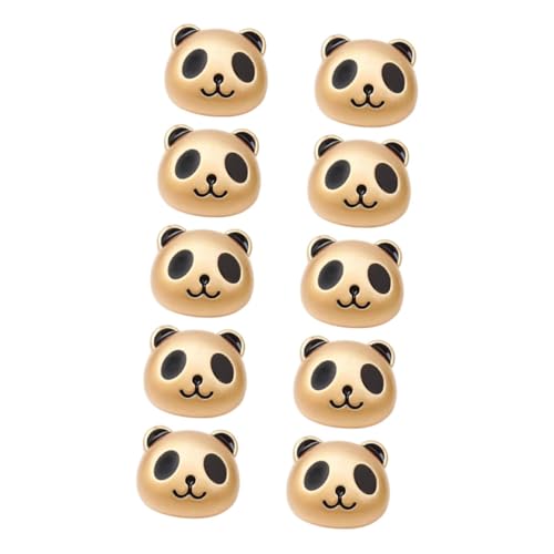 GRADENEVE 10stücke Panda-form Perlen Zum Basteln Spacer Charms Aus Dekorative Perlen Für Haar Schmuck Decor GRADENEVE 10stücke Panda-form Perlen Zum Basteln Spacer Charms Aus Dekorative Perlen Für Haar Schmuck Decor von GRADENEVE