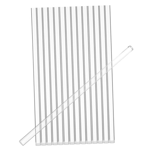 GRADENEVE 15 Stück Transparente Acrylstäbe Dünne Dekorative Partystreifen Bastelgröße Kleines Material Runde Dekoration Klare Stäbe Kuchenkreise Dekorieren Von Fester von GRADENEVE