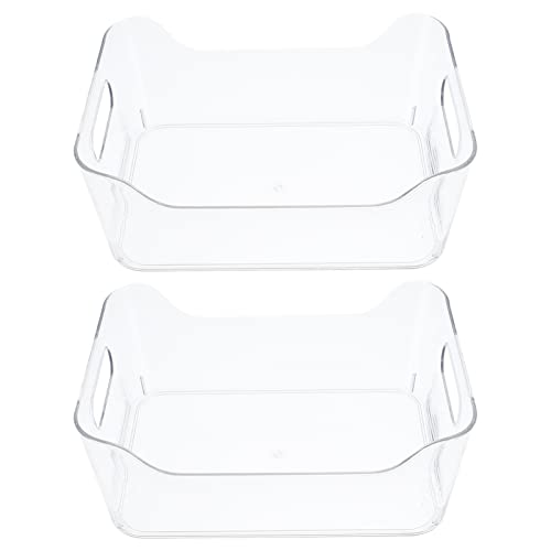 GRADENEVE 2 Stück Kühlschrank Organizer Kleine Aufbewahrungsboxen aus Kunststoff Transparent für Gemüse und Lebensmittel um zu Sparen und Ordnung zu Halten GRADENEVE 2 Stück Kühlschrank Organizer Kleine Aufbewahrungsboxen aus Kunststoff Transparent für Gemüse und Lebensmittel um zu Sparen und Ordnung zu Halten von GRADENEVE