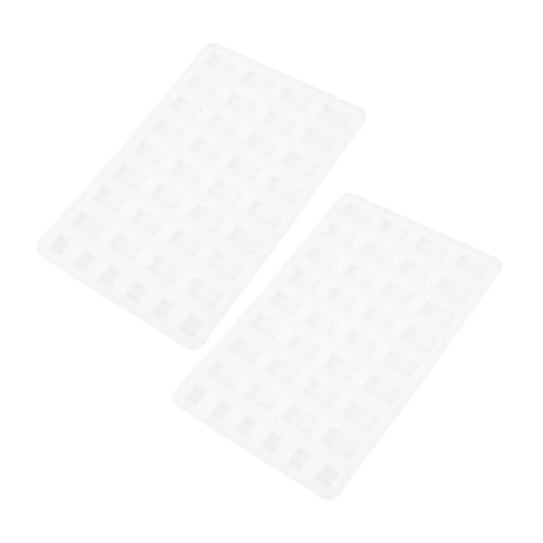 GRADENEVE 2 Stück Mini Ziegelform Silikonform für Sandtisch DIY Miniatur Gussform Basteln Mikrolandschaft Zubehör Wiederverwendbar und Leicht zu Reinigen von GRADENEVE