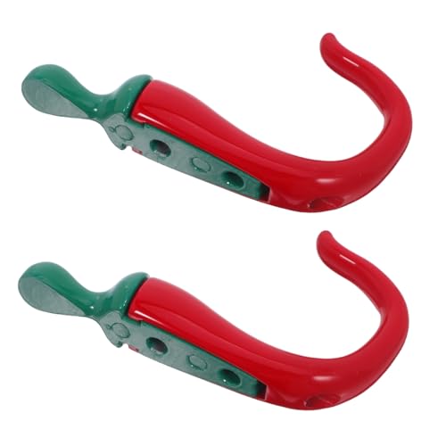 GRADENEVE 2 Stück Teiliges Chili-pfeffer Wandhaken aus Robustem Zinklegierung Metall Dekorative Küchen Badezimmerhaken Vielseitiger Organizer für Schlüssel Kleidung Handtücher Einfache GRADENEVE 2 Stück Teiliges Chili-pfeffer Wandhaken aus Robustem Zinklegierung Metall Dekorative Küchen Badezimmerhaken Vielseitiger Organizer für Schlüssel Kleidung Handtücher Einfache von GRADENEVE