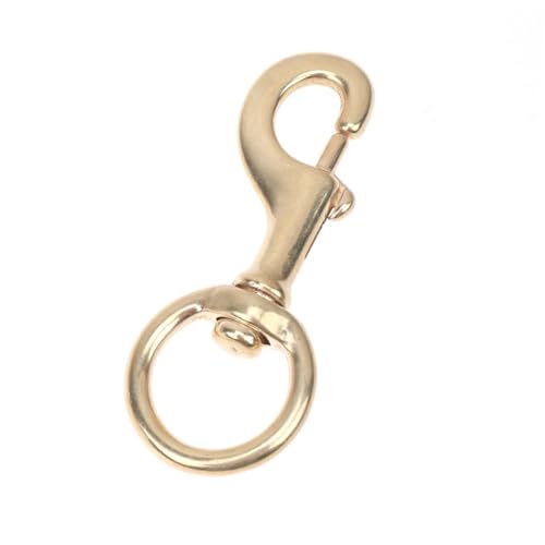 GRADENEVE 2 Stück Teiliges Kupfer Hakenverschluss Reines Messing DIY Zubehör mit Ringdurchmesser für Taschen Flaggen Seile und Vielseitige Anwendungen GRADENEVE 2 Stück Teiliges Kupfer Hakenverschluss Reines Messing DIY Zubehör mit Ringdurchmesser für Taschen Flaggen Seile und Vielseitige Anwendungen von GRADENEVE