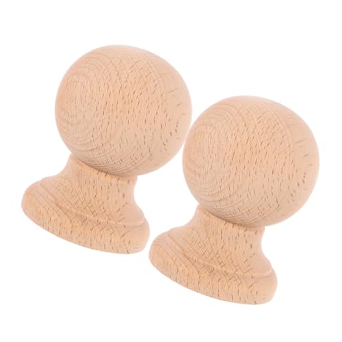 GRADENEVE 2 Stück Unlackierte Massivholz Möbel Endstücke Dekorative Holzknöpfe für Innenbereich Feine Handwerkskunst Natürliche Holzmaserung Vielseitige Wohnkultur Langlebige GRADENEVE 2 Stück Unlackierte Massivholz Möbel Endstücke Dekorative Holzknöpfe für Innenbereich Feine Handwerkskunst Natürliche Holzmaserung Vielseitige Wohnkultur Langlebige von GRADENEVE