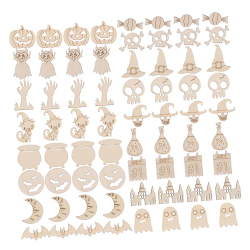 GRADENEVE 200 Stück Halloween Holzspäne Handgefertigt Herbstdekorationen Für Zuhause Dekorative Holzspäne Holz Halloween Form Holz Kürbis Dekor Unbehandeltes Kunsthandwerk GRADENEVE 200 Stück Halloween Holzspäne Handgefertigt Herbstdekorationen Für Zuhause Dekorative Holzspäne Holz Halloween Form Holz Kürbis Dekor Unbehandeltes Kunsthandwerk von GRADENEVE