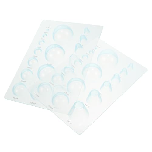 GRADENEVE 2 Stücke Quilling Papier Formen Werkzeug Satz Halbkugel Quilling Zubehör Kunststoff für Selbstgemacht Bastelprojekte Leicht und Tragbar für Karten und Schmuckherstellung GRADENEVE 2 Stücke Quilling Papier Formen Werkzeug Satz Halbkugel Quilling Zubehör Kunststoff für Selbstgemacht Bastelprojekte Leicht und Tragbar für Karten und Schmuckherstellung von GRADENEVE