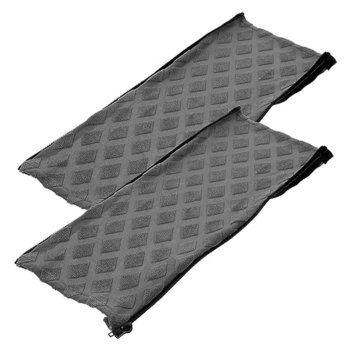 GRADENEVE 2er-Pack Dehnbare Armlehnenschutzhüllen Für Bürostühle Elastische Schutzhüllen Für Schreibtisch- Und Gaming-stühle Armlehnenschutz Neutralgraue Hülle von GRADENEVE