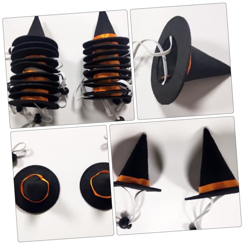 GRADENEVE 3 Stück Halloween Haustier Hexenhüte Verstellbar Innendurchmesser Sicher und Geruchlos für Katzen und Kleine Hunde Strapazierfähig und Leicht zu Reinigen für Kostümpartys und GRADENEVE 3 Stück Halloween Haustier Hexenhüte Verstellbar Innendurchmesser Sicher und Geruchlos für Katzen und Kleine Hunde Strapazierfähig und Leicht zu Reinigen für Kostümpartys und von GRADENEVE