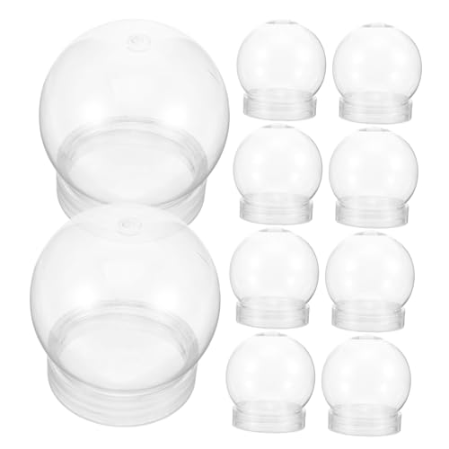 GRADENEVE 30 STK schneekugel selber Machen Schneekugeln für Kinder, Flaschen -Vitrine s schneekugel bastelset bastel Materialien DIY-Schneekugeln Globen für Kinder Plastik Transparent GRADENEVE 30 STK schneekugel selber Machen Schneekugeln für Kinder, Flaschen -Vitrine s schneekugel bastelset bastel Materialien DIY-Schneekugeln Globen für Kinder Plastik Transparent von GRADENEVE