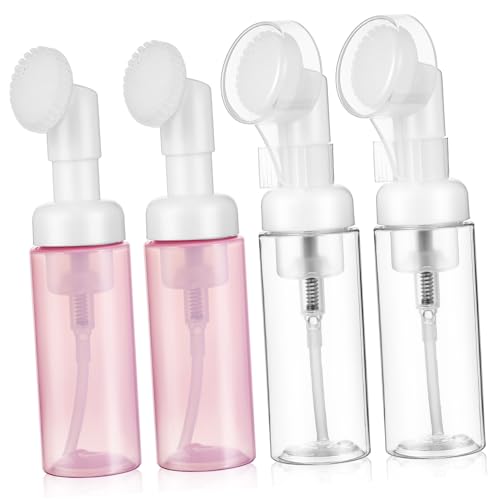 GRADENEVE 4 Stück Teiliges Schaum Reisegröße Transparente Nachfüllbare Flaschen mit Stabilem Pumpmechanismus Auslaufsicherer Schaumspender für Gesichtswäsche Handseife und Flüssigkeiten GRADENEVE 4 Stück Teiliges Schaum Reisegröße Transparente Nachfüllbare Flaschen mit Stabilem Pumpmechanismus Auslaufsicherer Schaumspender für Gesichtswäsche Handseife und Flüssigkeiten von GRADENEVE