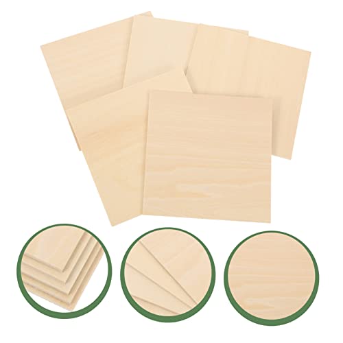 GRADENEVE 5 Stück Dünne Buchenholzplatten Blanko Glatt zum Basteln Gravieren DIY Holzplatten für Handwerk und Modellbau GRADENEVE 5 Stück Dünne Buchenholzplatten Blanko Glatt zum Basteln Gravieren DIY Holzplatten für Handwerk und Modellbau von GRADENEVE