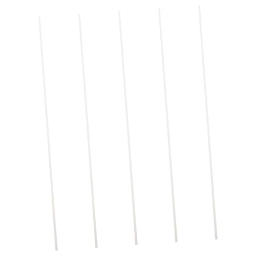 GRADENEVE 5 Stück Keramik Brennstäbe aus Aluminiumoxid Langlebige Schmuck-haltestangen für Perlen-ofen Hitzebeständige Brennhalterungen zum Sicheren Brennen von Anhängern und Tonkunst von GRADENEVE