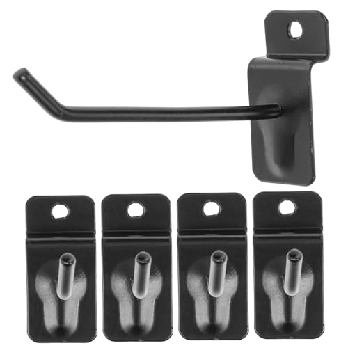 GRADENEVE 50 Stück Pegboard Haken Schwarz Pulverbeschichtet Robuster Lochwandhaken für Werkzeug Schmuckdisplay Vielseitig Einsetzbar für Garage Bastelraum und Haushalt GRADENEVE 50 Stück Pegboard Haken Schwarz Pulverbeschichtet Robuster Lochwandhaken für Werkzeug Schmuckdisplay Vielseitig Einsetzbar für Garage Bastelraum und Haushalt von GRADENEVE
