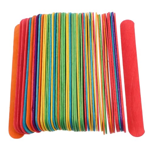 GRADENEVE 50 Stück Teiliges Bunte Jumbo Bastelstäbchen aus Holz Große DIY Craft Sticks für Kunstprojekte Kinderfreundlich Robust und Vielseitig für Kreative Bastelarbeiten zu Hause GRADENEVE 50 Stück Teiliges Bunte Jumbo Bastelstäbchen aus Holz Große DIY Craft Sticks für Kunstprojekte Kinderfreundlich Robust und Vielseitig für Kreative Bastelarbeiten zu Hause von GRADENEVE
