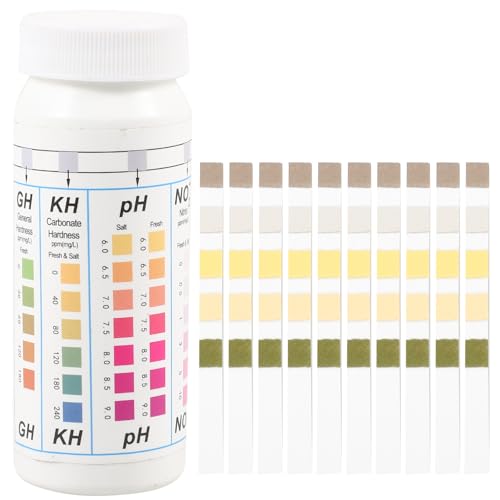 GRADENEVE 50 Stück Teststreifen für Poolwasser Ph wert Chlor Alkalinität Messung Präzise Swim Pool Tester für Schwimmbad Spa Teich und Trinkwasser Einfach und Schnell Anzuwenden GRADENEVE 50 Stück Teststreifen für Poolwasser Ph wert Chlor Alkalinität Messung Präzise Swim Pool Tester für Schwimmbad Spa Teich und Trinkwasser Einfach und Schnell Anzuwenden von GRADENEVE