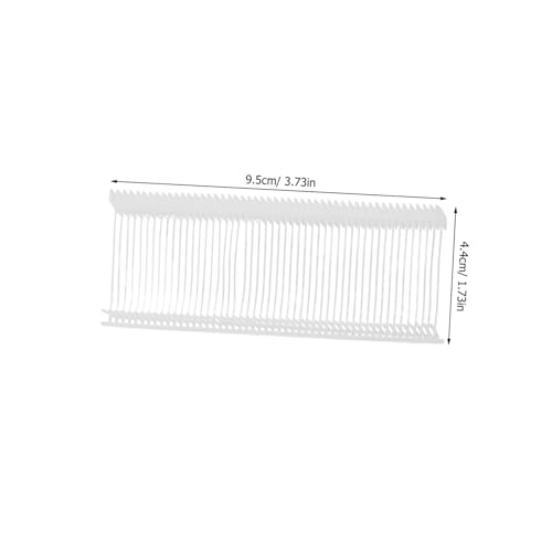 GRADENEVE 5000 Stück Transparente Kunststoff-etikettenbefestiger mit Breitem Kopf und Widerhaken für Kleidung Leichte Einfach zu Handhabende Schnellbefestiger zur Professionellen GRADENEVE 5000 Stück Transparente Kunststoff-etikettenbefestiger mit Breitem Kopf und Widerhaken für Kleidung Leichte Einfach zu Handhabende Schnellbefestiger zur Professionellen von GRADENEVE